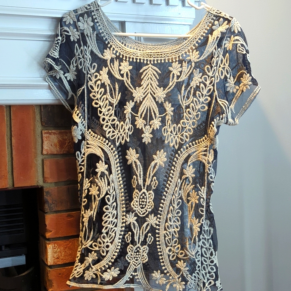 Beige blouse